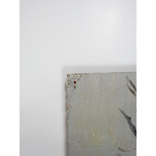 Mid 20th Century Mid 20th Century Impressionist Cityscape Painting For Sale - Image 5 of 8