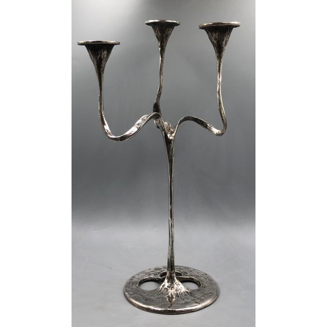 Brutalist Candlestick by Kurt Jesch for Amadeus For Sale - Image 3 of 14