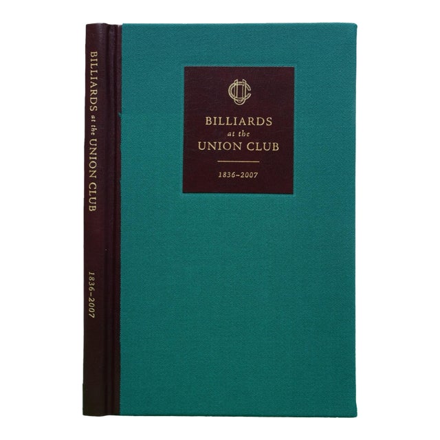 "Billiards at the Union Club 1836-2007" 2007 Bray, Michael D. For Sale