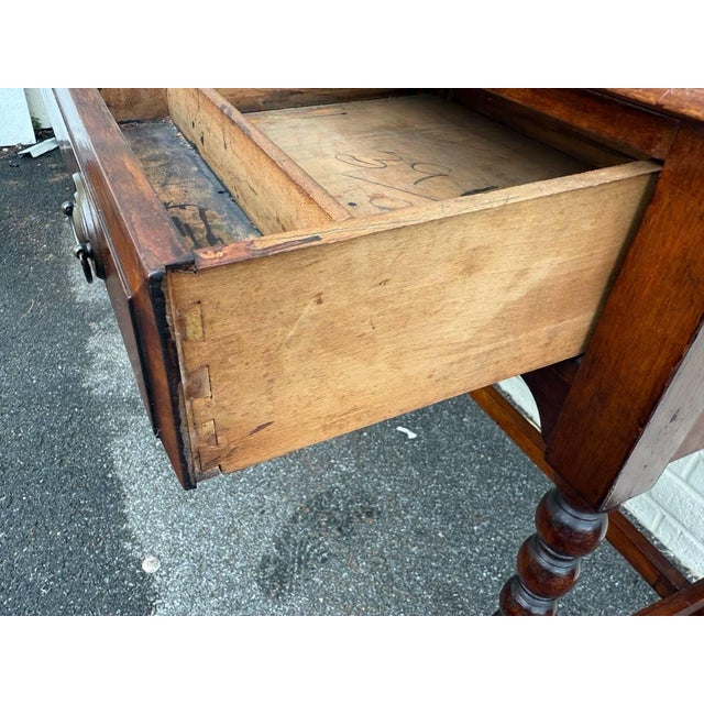 Antique English Ladies Writing Desk For Sale - Image 9 of 15