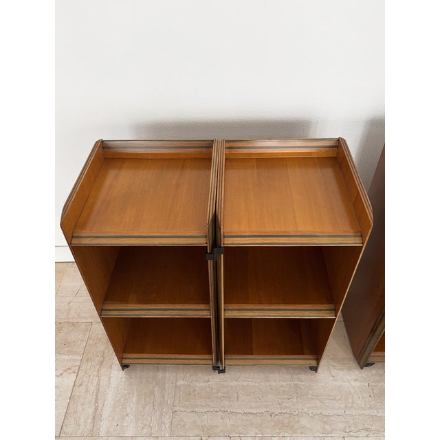 Artona Bedside Tables by Afra & Tobia Scarpa for Maxalto, Italy, 1970s, Set of 2 For Sale - Image 10 of 18
