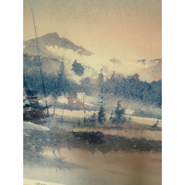 James Harvey Taylor Still of Evening Lithograph, Certificate For Sale In San Francisco - Image 6 of 12