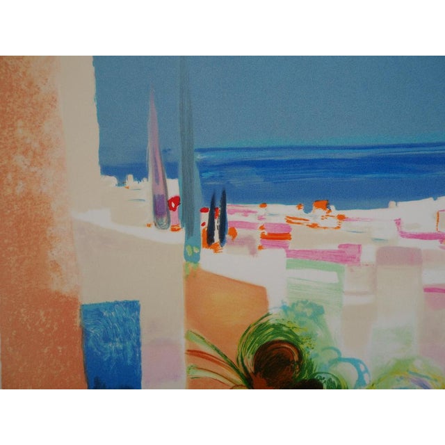 Daniel Gelis, Paysage méditerranéen, Lithograph For Sale - Image 4 of 7