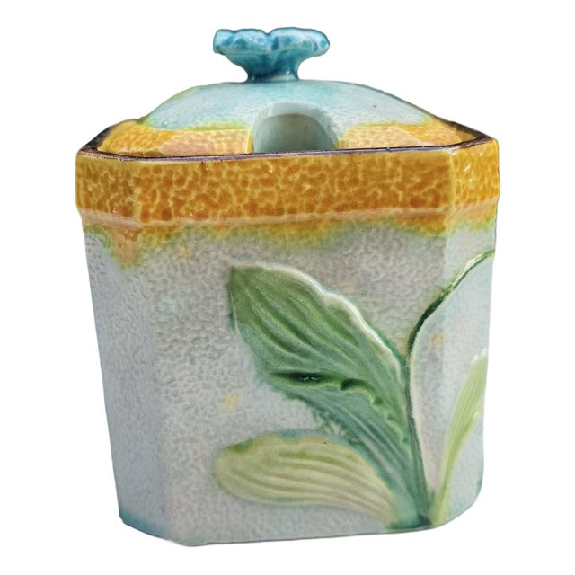 Vintage German Ceramic Sugar Bowl, 1950s For Sale
