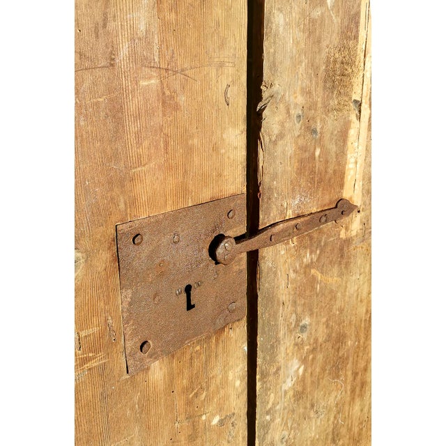 Vintage 18th Century Wooden Door For Sale - Image 16 of 18