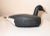 Antique Hand Carved Wood Folk Art Black Goose Duck Decoy Bird Sculpture SDG For Sale - Image 9 of 12