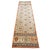 1980s Vintage Persian Tabriz Taba Tabai Wool 3x10 Orange & Ivory Handmade Runner Rug #1144065 For Sale - Image 5 of 15