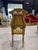 2000 - 2009 Gold Accent Chair With Lady Portrait – Elegant Baroque Style For Sale - Image 5 of 5