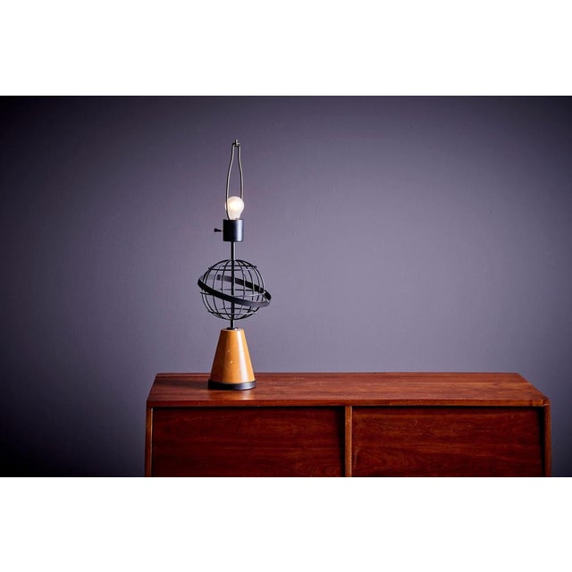 Paul McCobb Table Lamp in the style of Paul McCobb, Usa, 1950s For Sale - Image 4 of 8