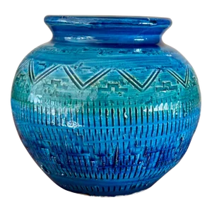 60’s Ceramic Vase Attributed to Aldo Londi for Bitossi