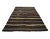 hand woven vintage striped Kilim rug from Afyon region of Turkey. Approximately 50-60 years old. In good condition