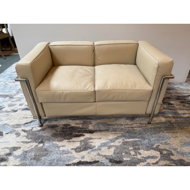 Design Plus Gallery presents the LC3 Petite Corbusier Style Loveseat from Modern Classics. One of the most influential of...
