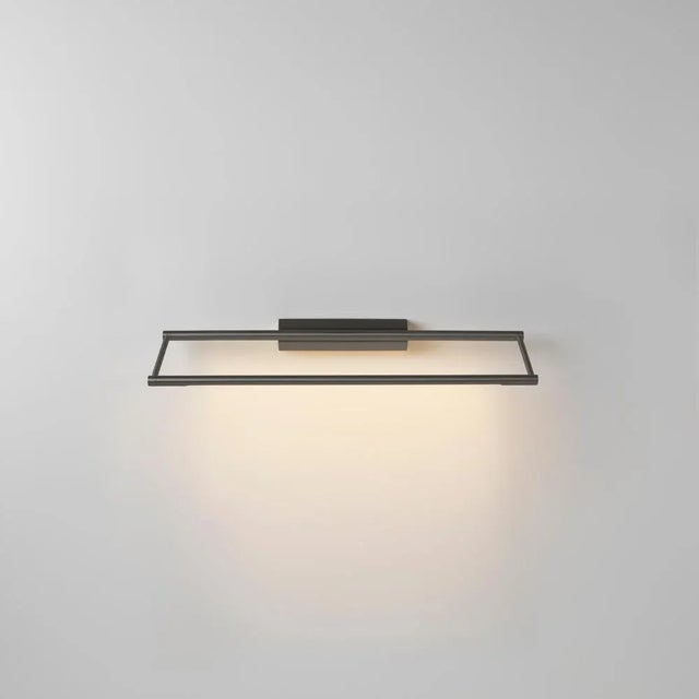 Link 525 graphite wall light by emilie cathelineau dimensions: d52.5 x w11.5 x h4.4 cm materials: solid brass, satin...