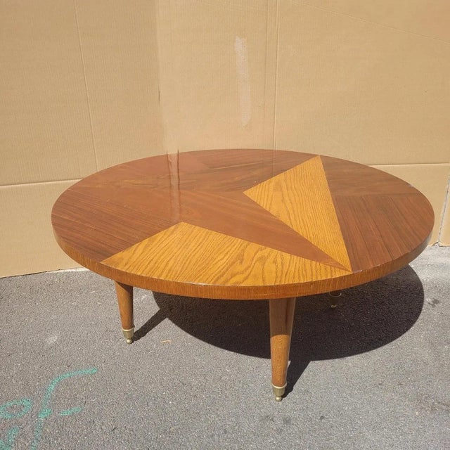Marquetry Coffee Table, 20th Century For Sale - Image 5 of 10