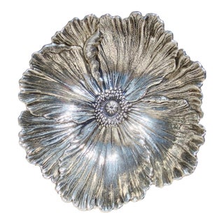 Buccellati Sterling Silver "Poppy" Bowl Large Size. For Sale