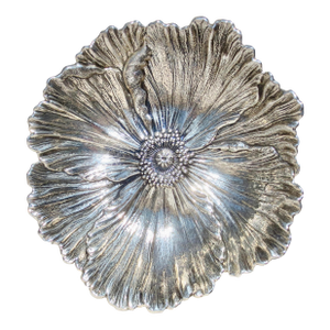 Buccellati Sterling Silver "Poppy" Bowl Large Size.