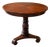 Late 20th Century Baker Milling Road West Indies Mahogany Round Pedestal Table For Sale