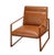 Hemingway Accent Chair, Saddle Leather For Sale - Image 9 of 9