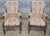 Late 20th Century Pair of Paisley Upholstered Coffee Color Stain Armchair Made by Country Hill, Millersburg Ohio For Sale - Image 4 of 12
