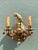 Vintage Brass and Crystal Parrot Sconce For Sale In West Palm - Image 6 of 12