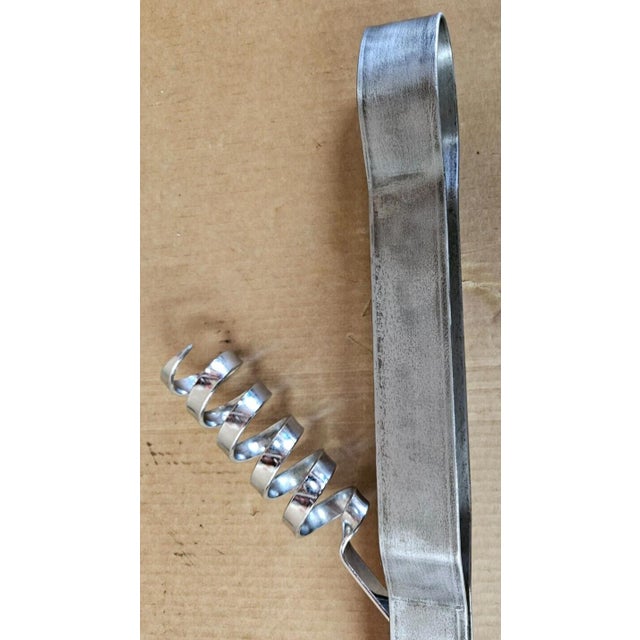 Silver 1970s c. JERE SCULPTURE Can Opener Hanging Wall Art Mid Century Curtis POP ART For Sale - Image 8 of 14