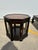 Brown 1980s Vintage Gordon’s Furniture Chinoiserie Octagon End Tables Pair For Sale - Image 8 of 12