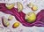 Irina Dobrovinska Fruit Symphony — Original Oil Painting on Canvas Contemporary Citrus Still Life For Sale