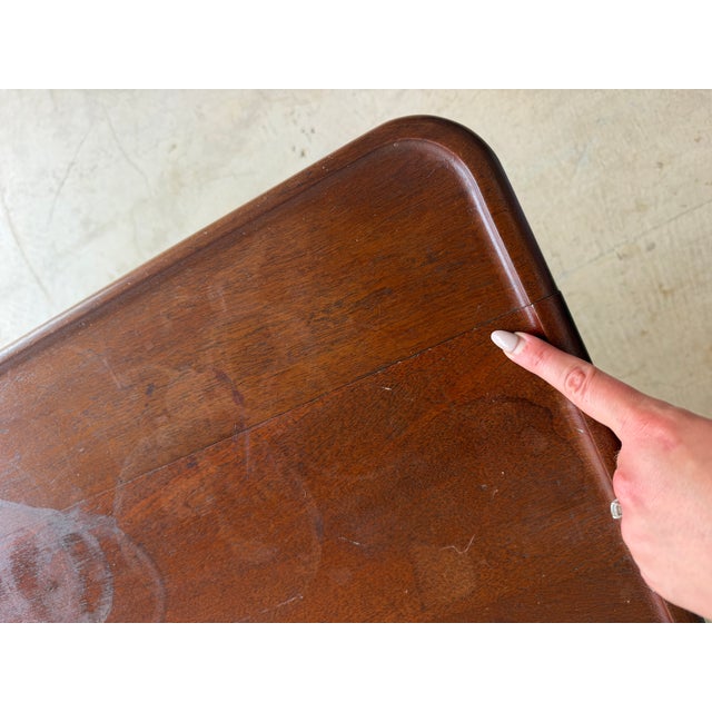 Mid-Century Modern Teak and Cane Coffee Table by Hans J. Wegner for Andreas Tuck For Sale - Image 10 of 10
