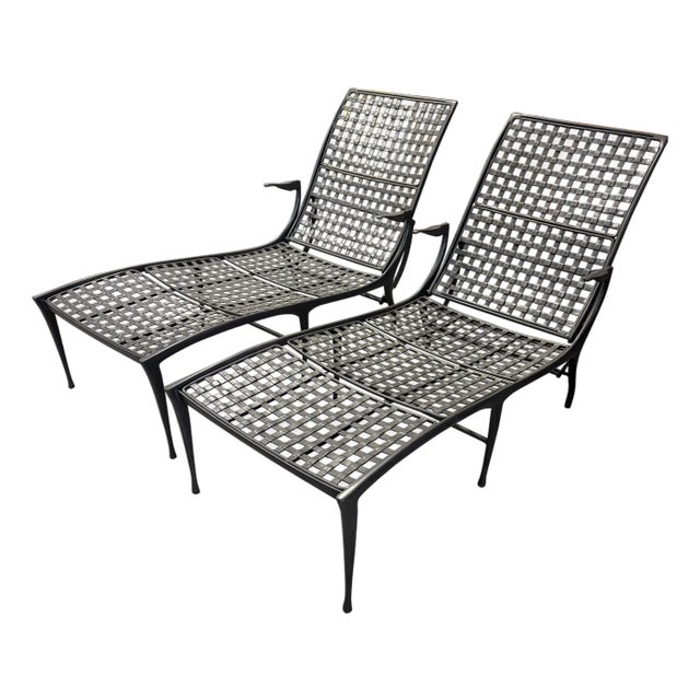 Attributed to Brown Jordan Sol Y Luna Chaise Lounge Priced Individually For Sale