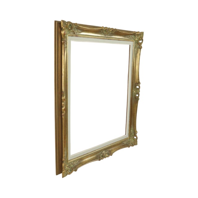 Baroque Large Baroque Style Frame in Wood and Plaster For Sale - Image 3 of 15