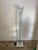 Halogen floor lamp with dimmer by max baguara for Lamperti editions. Glass plate and white lacquered metal. Very good...