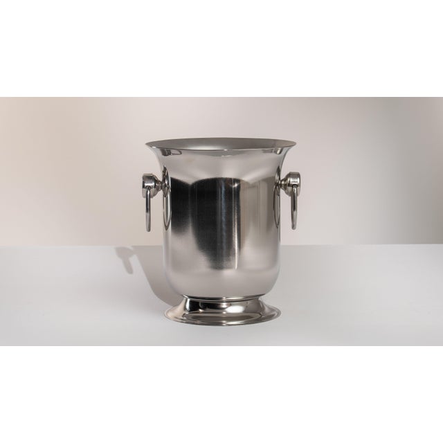 Mid 20th Century France Silver Ice Bucket For Sale - Image 14 of 15