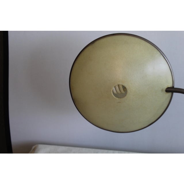 Brown 1960's Dazor Bronze Table Lamp For Sale - Image 8 of 10