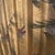 Wood Mid Century Monumental Hand-Painted Figural Chinoiserie Wall Fan: Woman in Garden For Sale - Image 7 of 12