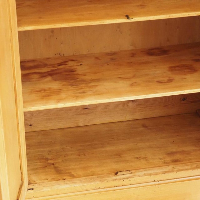 Antique Vertiko Cabinet in Poplar Wood, 1890 For Sale - Image 13 of 18