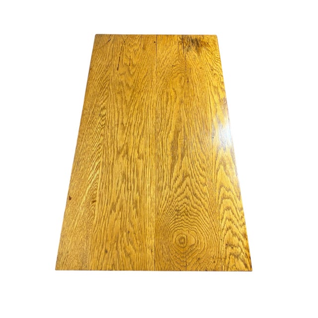 Antique Oak 12 Drawer File Cabinet Rockwell & Rupel of Chicago For Sale - Image 9 of 12