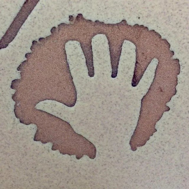 20th Century Figurative Slip Glazed Tile Composition With Horses For Sale - Image 4 of 5