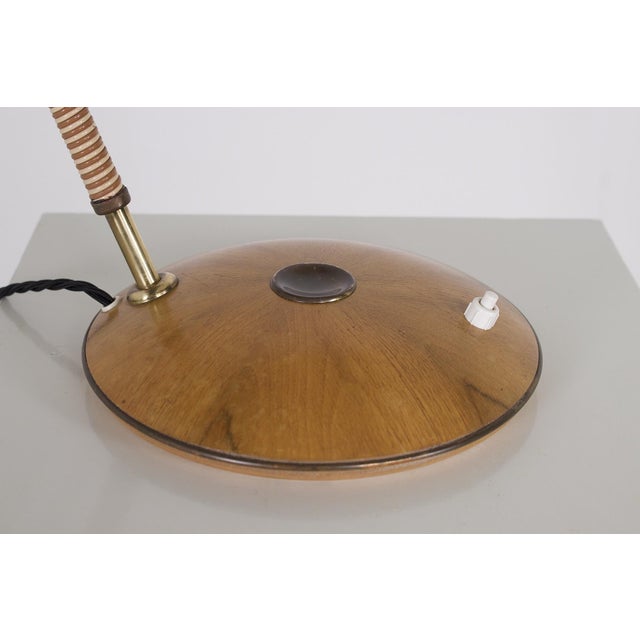 1950s Vintage Desk Lamp from Temde Leuchten, 1950s For Sale - Image 5 of 7