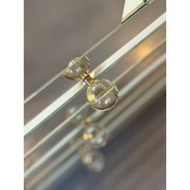 1970s 1970's Mirror and Lacquer Tall Boy Dresser For Sale - Image 5 of 9