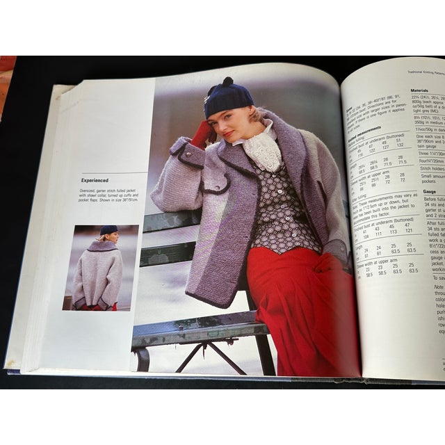 Vintage Vogue Knitting Book For Sale - Image 9 of 14