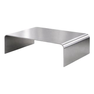 Flow Sculptural Waterfall Coffee Table in Aluminum by Veliento For Sale
