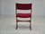 Danish Dining Chairs in Teak & Red Velour, 1960s, Set of 4 For Sale - Image 13 of 18