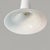 Italian Modern Chandeliers in White Opaline Glass and Metal, 1970s, Set of 3 For Sale - Image 9 of 11