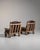 1970s Brutalist Brown Wood Pair of Club Chairs For Sale - Image 13 of 15