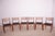 - Set of six dining chairs produced by G-Plan in the United Kingdom circa 1960 - Designed by Victor Wilkins - Frames made...