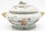 Qing Dynasty (Qianlong Reign) Tureen w/Lid and Stand (Palace Scene) with Foo Dog handle on the lid, and has measurements...