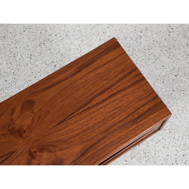 Brown Mid-Century Danish Chest of Drawers in Teak by Niels Clausen for NC Møbler, 1960s For Sale - Image 8 of 10