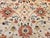 Vintage Persian Mahal Sultanabad Rug, Hand-Knotted Wool, Geometric Pattern, 9x12, Ivory & Blue For Sale - Image 14 of 18
