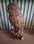Vintage Hand-Carved Wood Owl For Sale - Image 11 of 12
