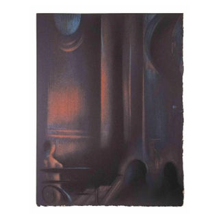 Bernadette Kelly, Interior With Night Vision, Mixed Media, 1980s For Sale